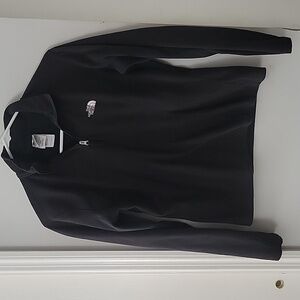 The North Face Black Quarter-Zip Fleece TKA 100 Size Medium